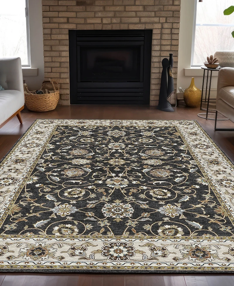 Dalyn Hatay Washable HY1 2'3"x7'6" Runner Area Rug