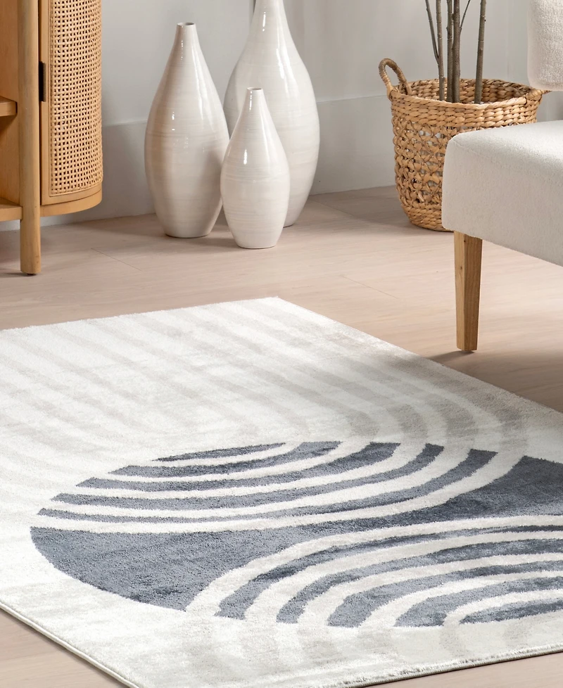 Nuloom Campbell Shandra Sky 5'x8' Area Rug