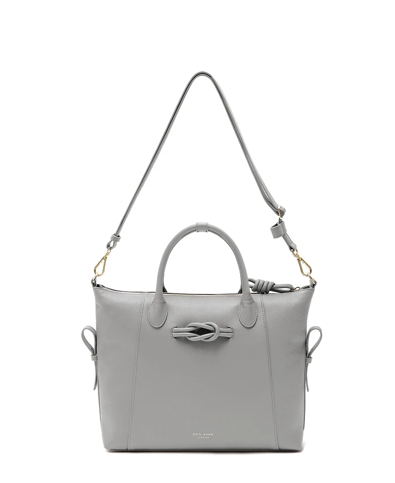 Esin Akan Wimbledon Large Leather Backpack Tote