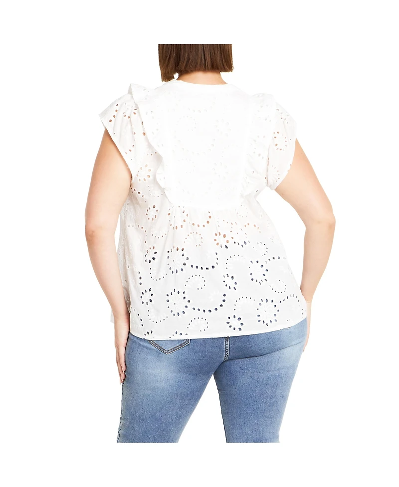City Chic Plus Size Casey Top