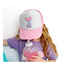 Sweet Wink Girls Mermaid Tail Patch Hat