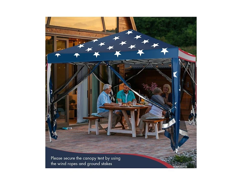 Slickblue 10 x 10 Feet Pop-up Canopy Tent Gazebo Canopy for Outdoor
