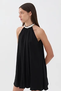 Nocturne Women's Halter Neck Mini Dress