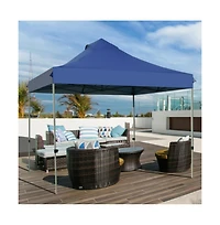 Slickblue 10' x Portable Pop Up Canopy Event Party Tent Adjustable with Roller Bag