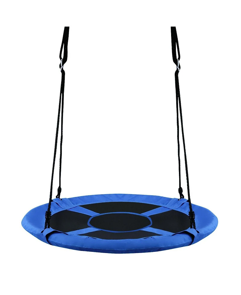 Slickblue 40 Inch Flying Saucer Tree Swing Indoor Outdoor Play Set