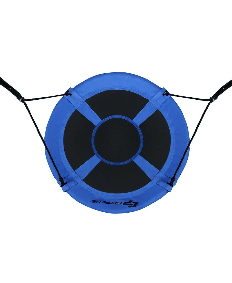 Slickblue 40 Inch Flying Saucer Tree Swing Indoor Outdoor Play Set