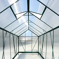 Premium Aluminum Greenhouse for Plant Growth & Ventilation