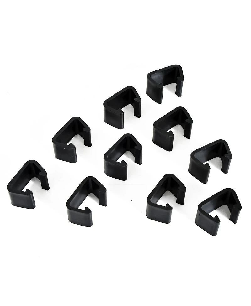 Outsunny Furniture Clips, Outdoor Sectional Couch Connectors, Set of 10