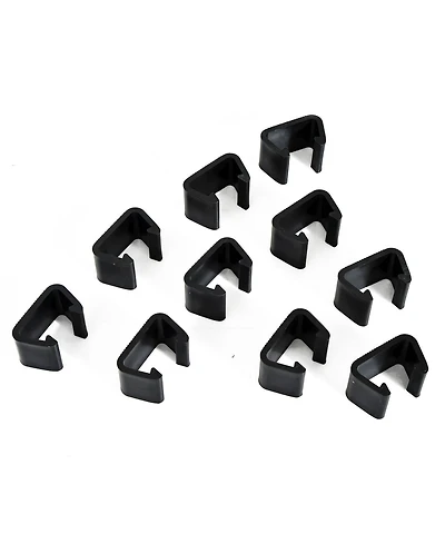 Outsunny Furniture Clips, Outdoor Sectional Couch Connectors, Set of 10