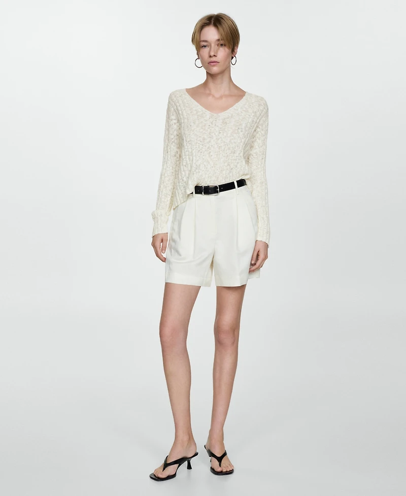 Mango Women's Long-Sleeve Knitted Sweater