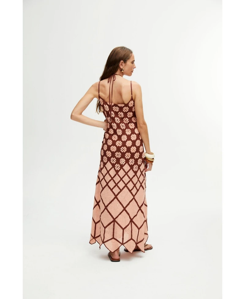 Nocturne Women's Embroidered Long Dress