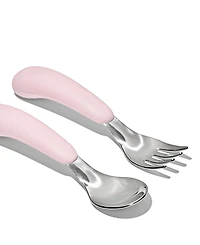 Oxo Tot On-The-Go 2 Pc Fork and Spoon Set