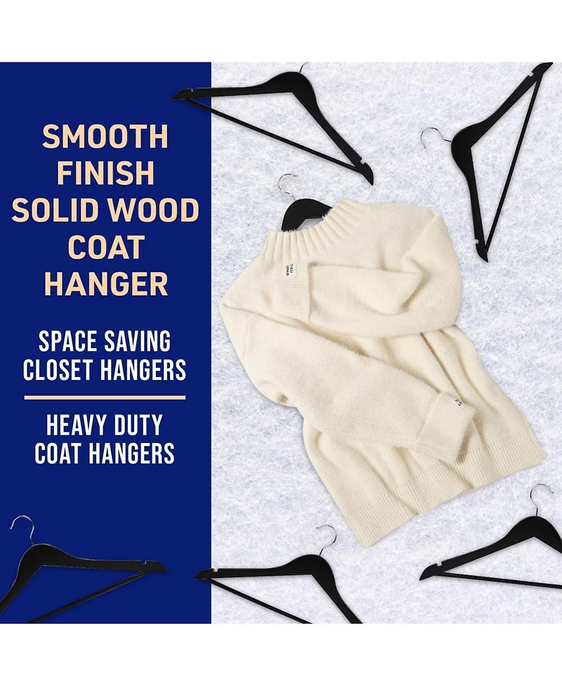 Lifemaster Wooden Hanger Set