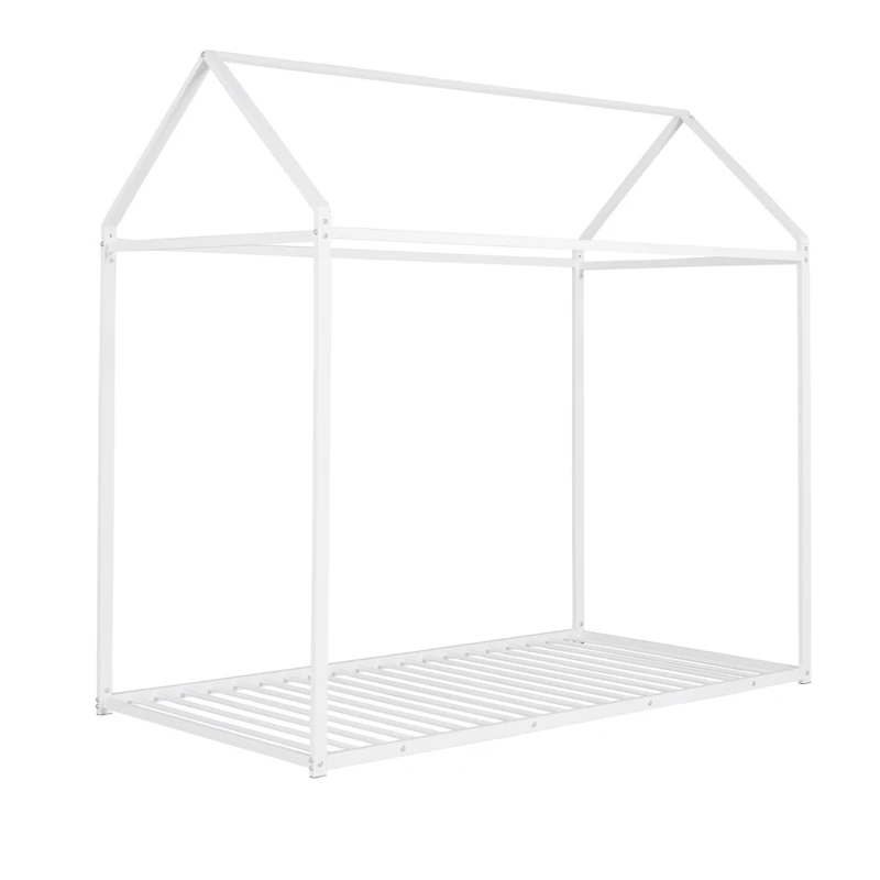 Streamdale Twin Metal Floor Bed Frame for Kids