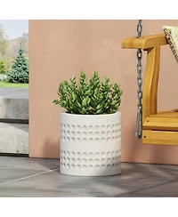 Effortless Outdoor Decor Round Patio Table Accessory