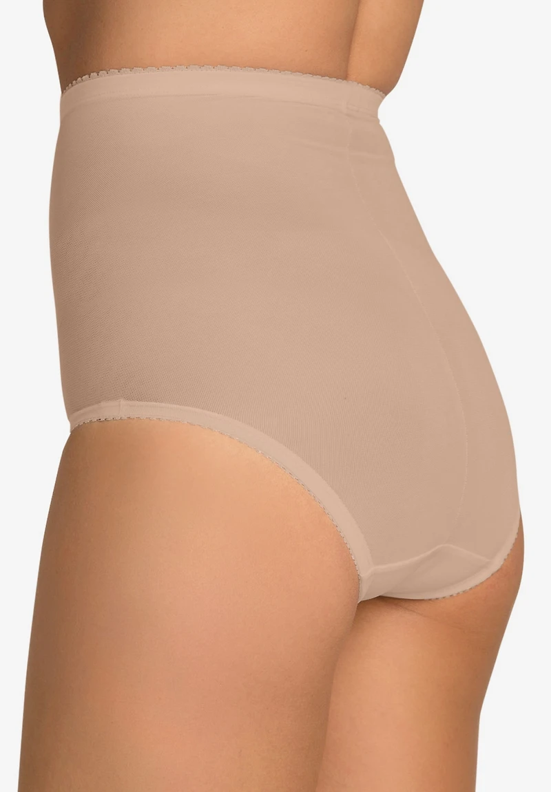 Secret Solutions Plus Power Mesh Firm Control Shaping Brief