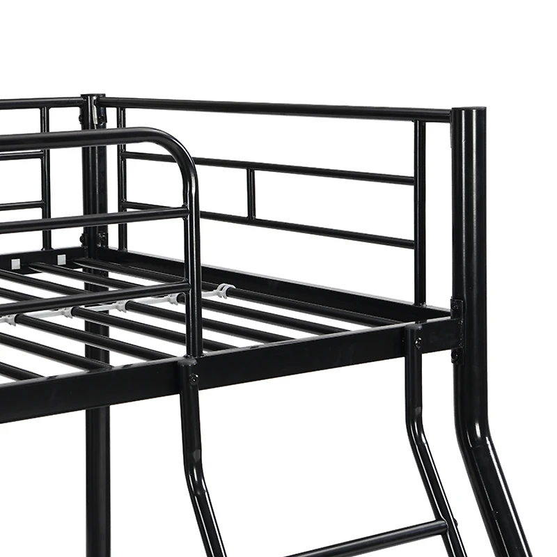 Simplie Fun Metal Bunk Bed Tf Black