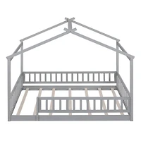 Streamdale Wood Bed Frame Kids Teens Girls Boys