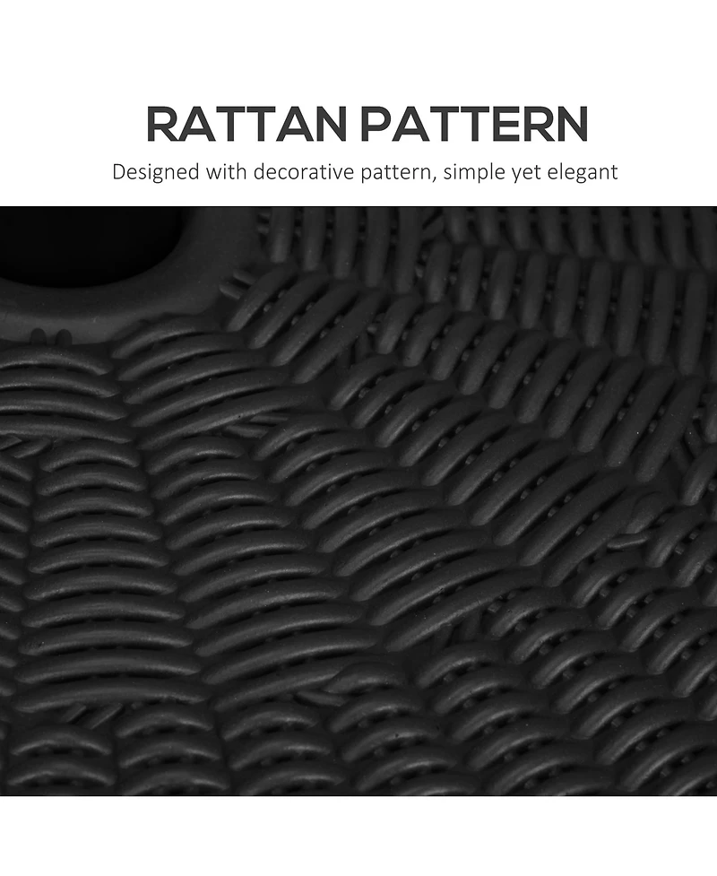 Portable, Fillable Umbrella Stand with Adjustable Pole Support