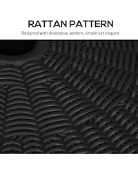 Portable, Fillable Umbrella Stand with Adjustable Pole Support