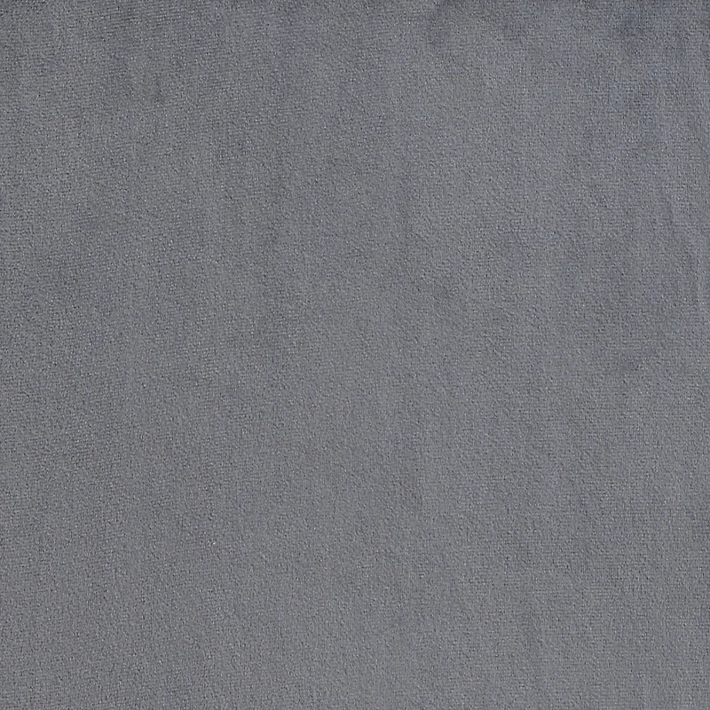 Simplie Fun Gray Velvet Winged Queen Platform Bed