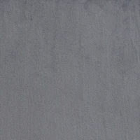 Simplie Fun Gray Velvet Winged Queen Platform Bed