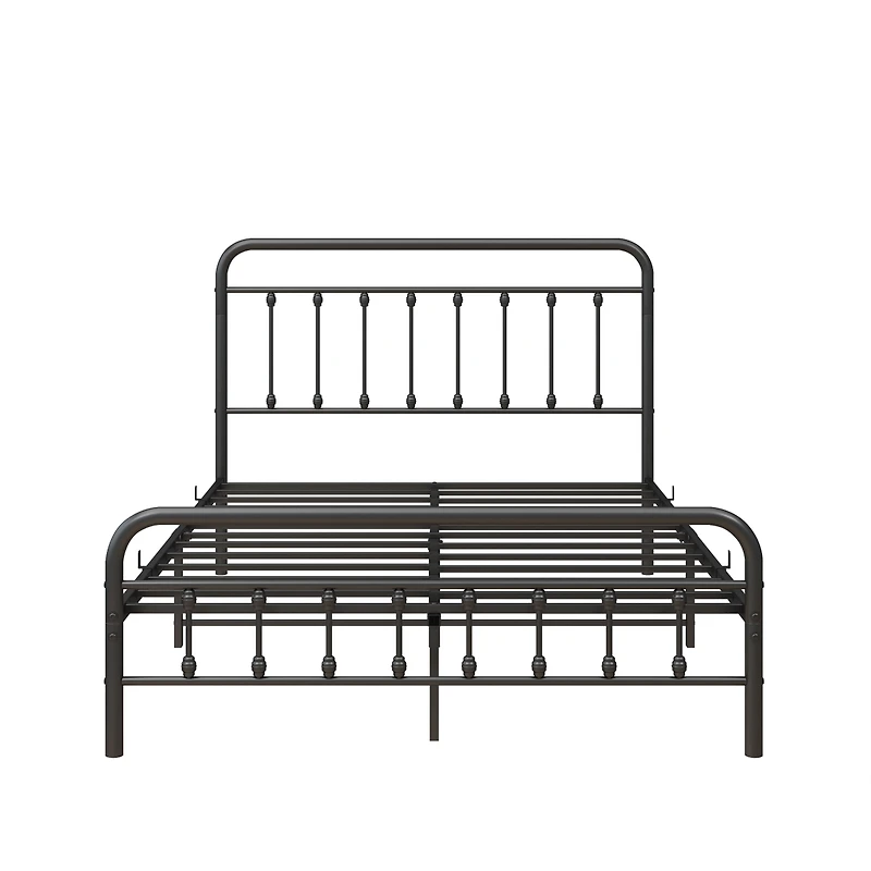 Streamdale Full Metal Platform Bed Frame w/ Headboard