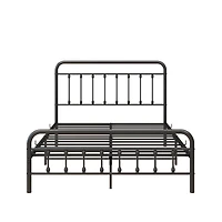 Streamdale Full Metal Platform Bed Frame w/ Headboard