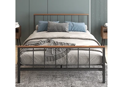 Streamdale Metal Platform Bed Frame-No Box Spring Needed