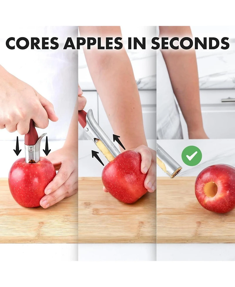 Zulay Kitchen 2 Pack Premium Apple Corer Tool