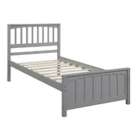 Streamdale Wood Platform Bed Twin