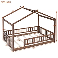 Streamdale Wood Bed Frame Kids Teens Girls Boys