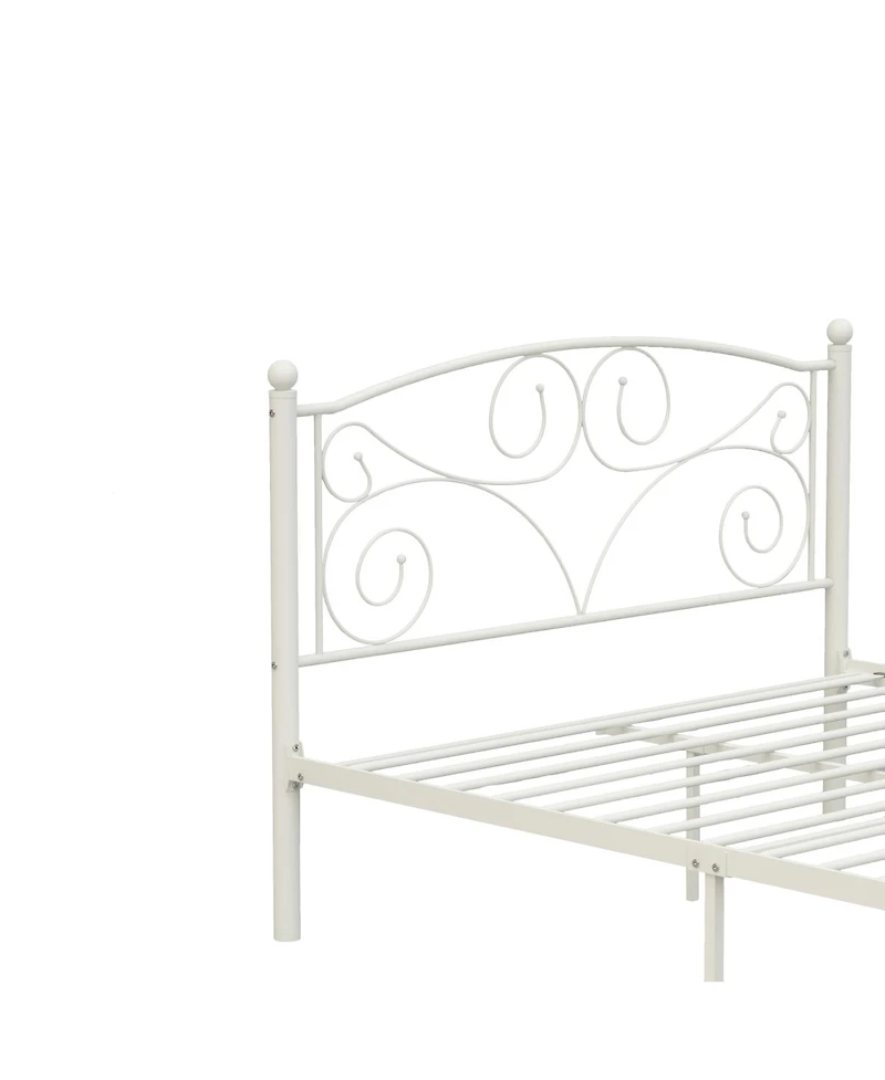 Simplie Fun Full Metal Bed for Home or Office Use