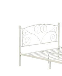 Simplie Fun Full Metal Bed for Home or Office Use