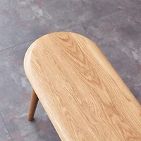 Streamdale Natural Oak Wood For Dining Bench Table Bench For Living Room 0001