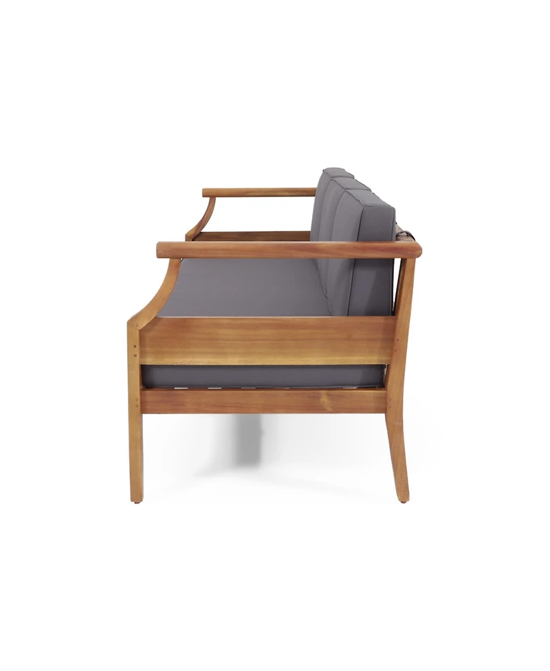 Streamdale Mid-Century Luxe Sofa Acacia & Water-Resistant