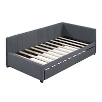 Streamdale Twin Upholstered Daybed with Trundle