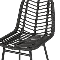 Streamdale Exclusive Wicker Barstools for Chic Outdoor Ambiance (Set of 2)