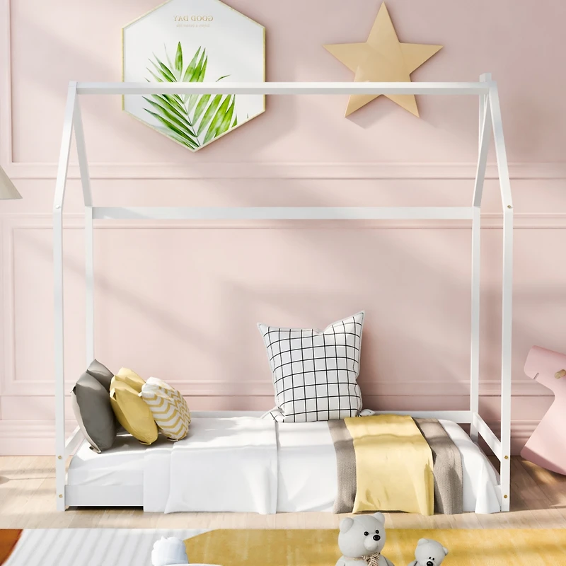 Streamdale Twin House Bed Wood
