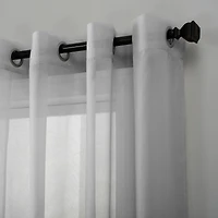 Sheer Voile Grommet Curtain Panel