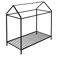 Streamdale Twin Metal Floor Bed Frame for Kids