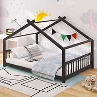 Streamdale Full House Bed Wood