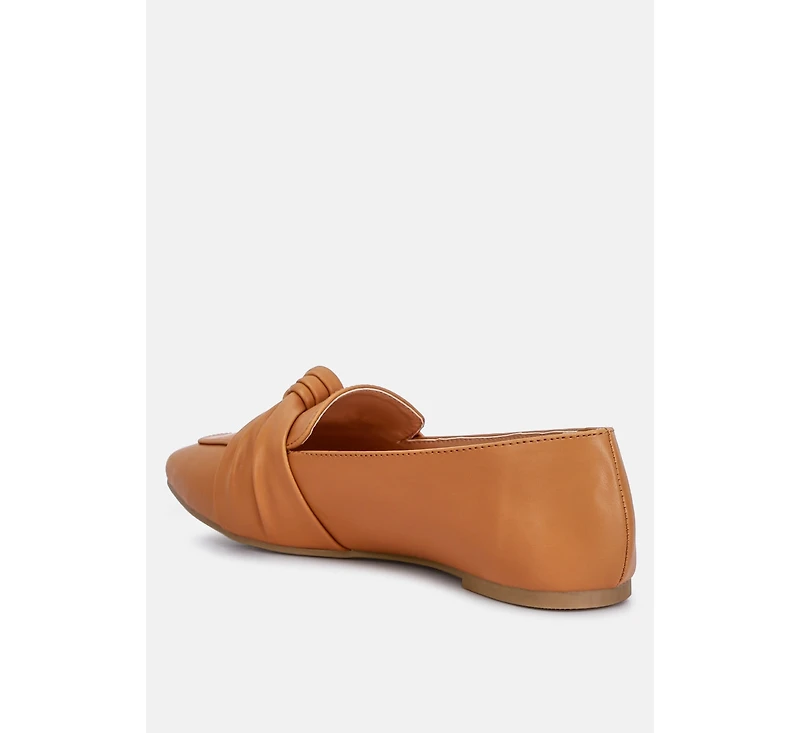 Denali Recycled Faux Leather Flat Loafers Women