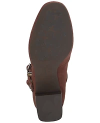 Lucky Brand Women's Cemli Double-Strap Mary Jane Block-Heel Pumps