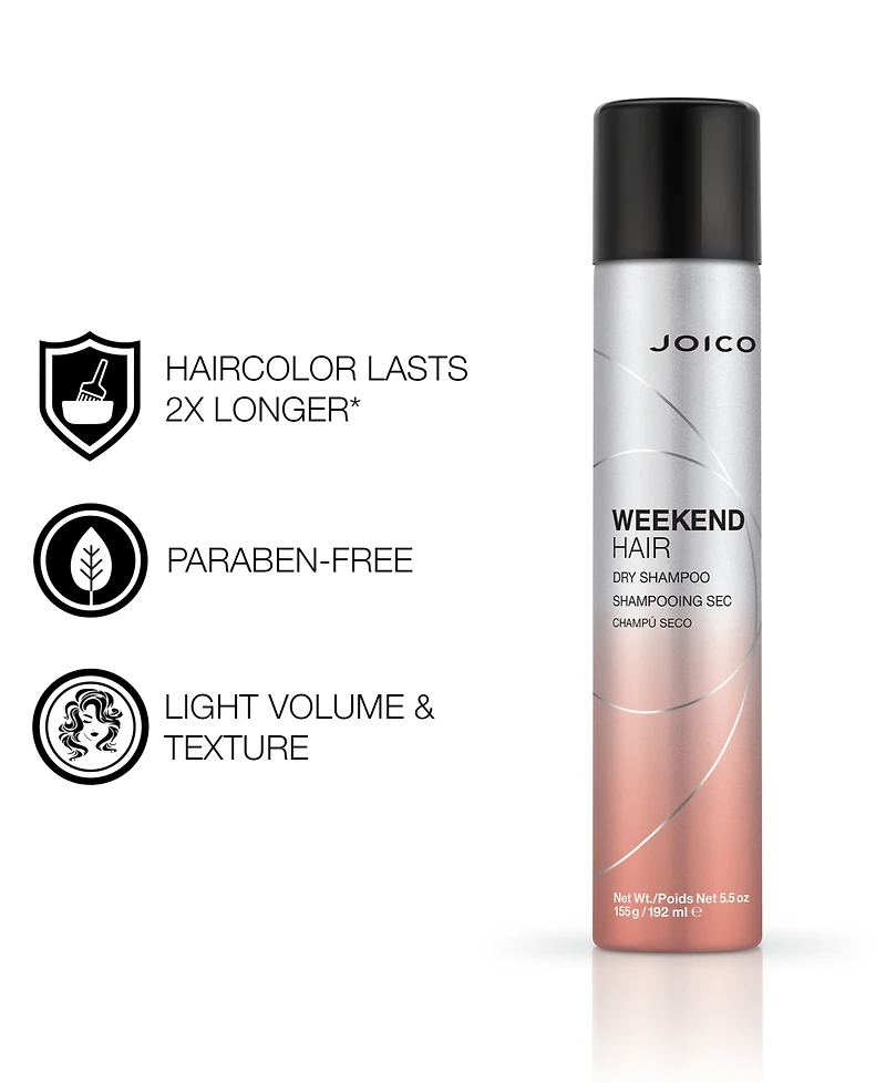 Joico Weekend Hair Dry Shampoo, 5.5 oz.