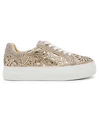 Betsey Johnson Women's Reily Rhinestone Platform Sneakers