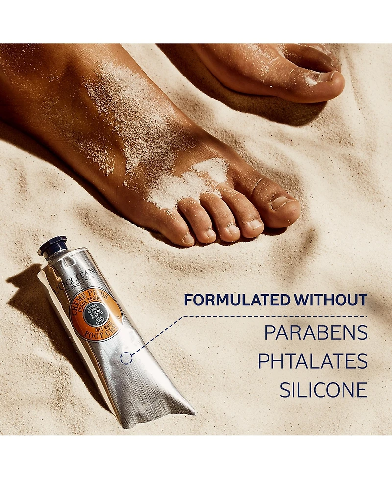 L'Occitane 15% Shea Butter Foot Cream Enriched with Lavender & Arnica 5.30 fl oz