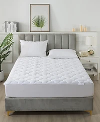 Royal Velvet 300 Thread Count Cotton Waterproof Stain Resistant Mattress Pad