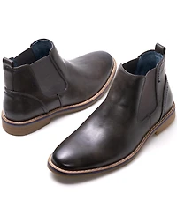Alpine Swiss Men's Owen Chelsea Boots Pull Up Ankle Boot Genuine Leather Lined