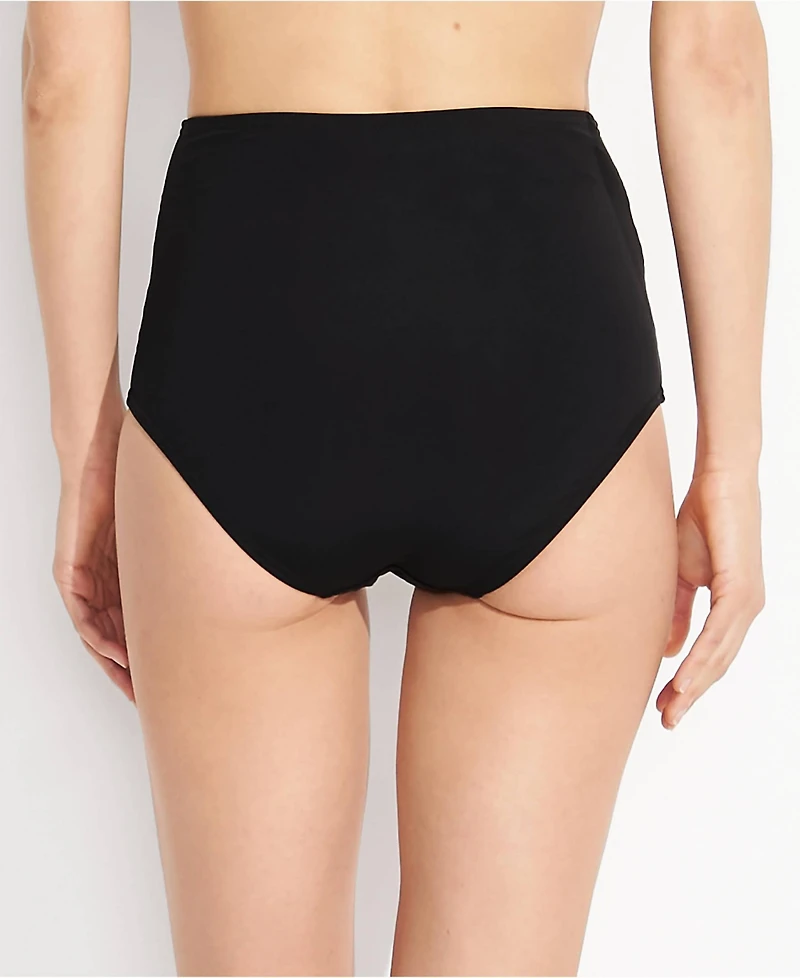 Lands' End Women's Sculpting Suit High Waisted Bikini Bottoms
